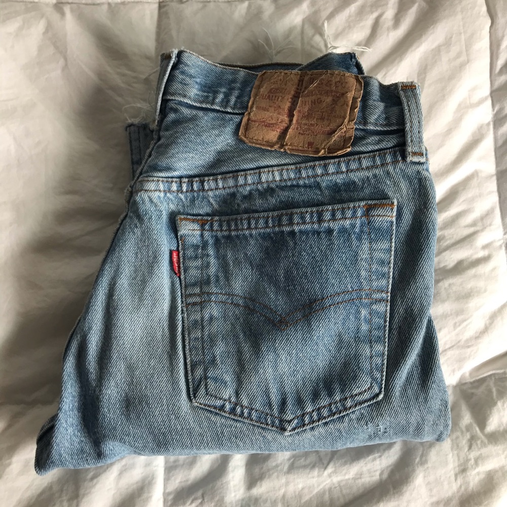 501 Patched Levi Jeans W30 L30